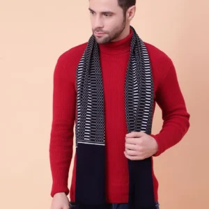SCHp Geometric Print Men Muffler